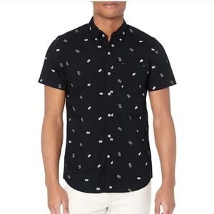 GOOD threads men's dice button down sz xl nwt